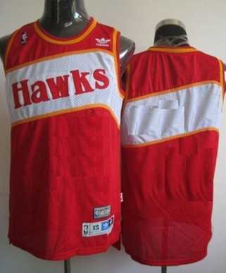 Men & Youth Customized Atlanta Hawks Red Throwback Jersey
